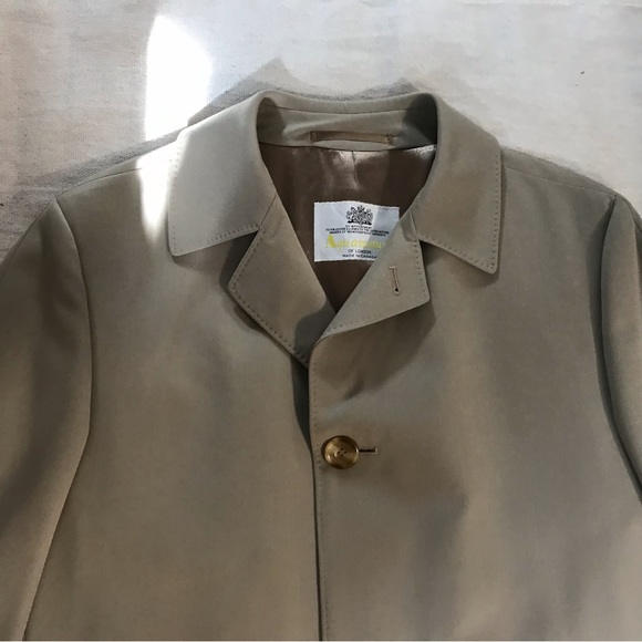 Aquascutum Hardwicke Wool Rainproof Trench Coat (40R) - Picture 2 of 10